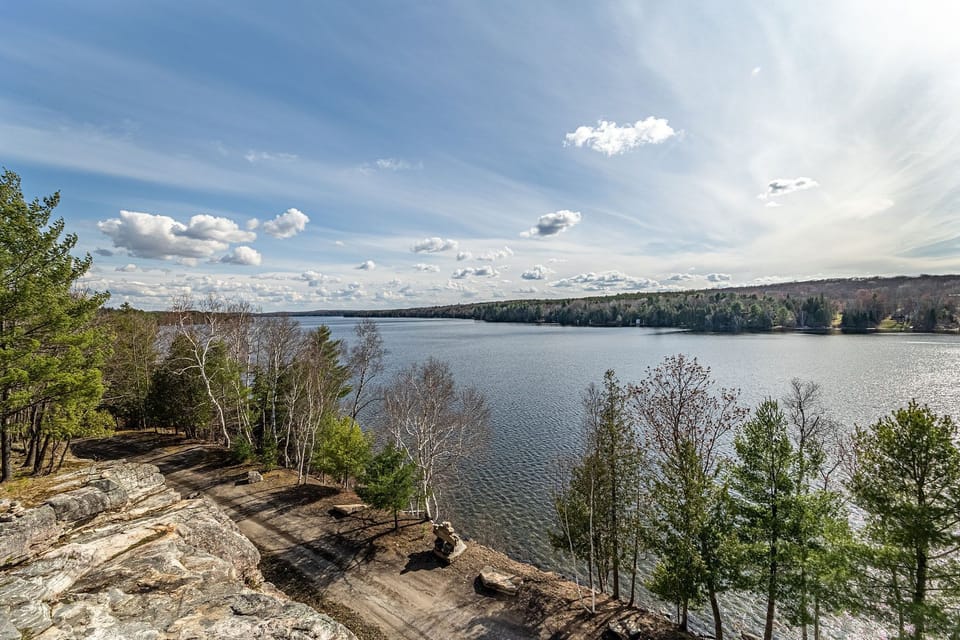 View from deck
