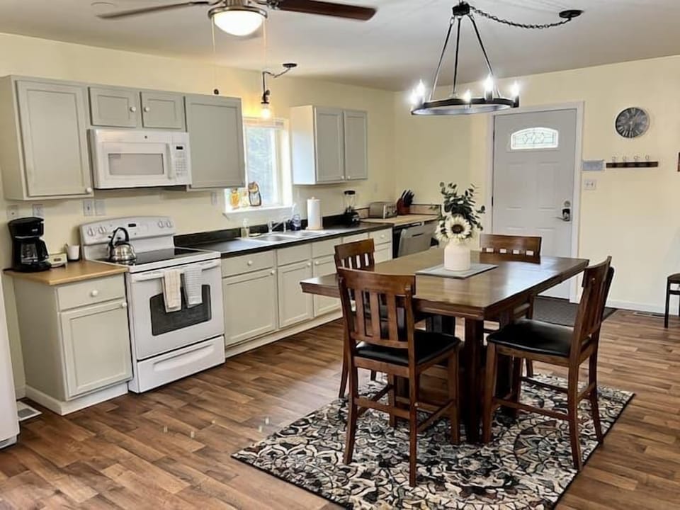 (6) well stocked kitchen for all your cooking at home needs