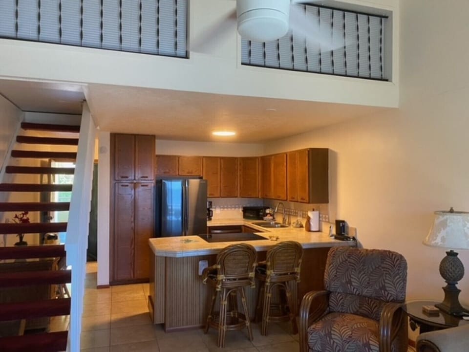 Beautifully set up kitchen