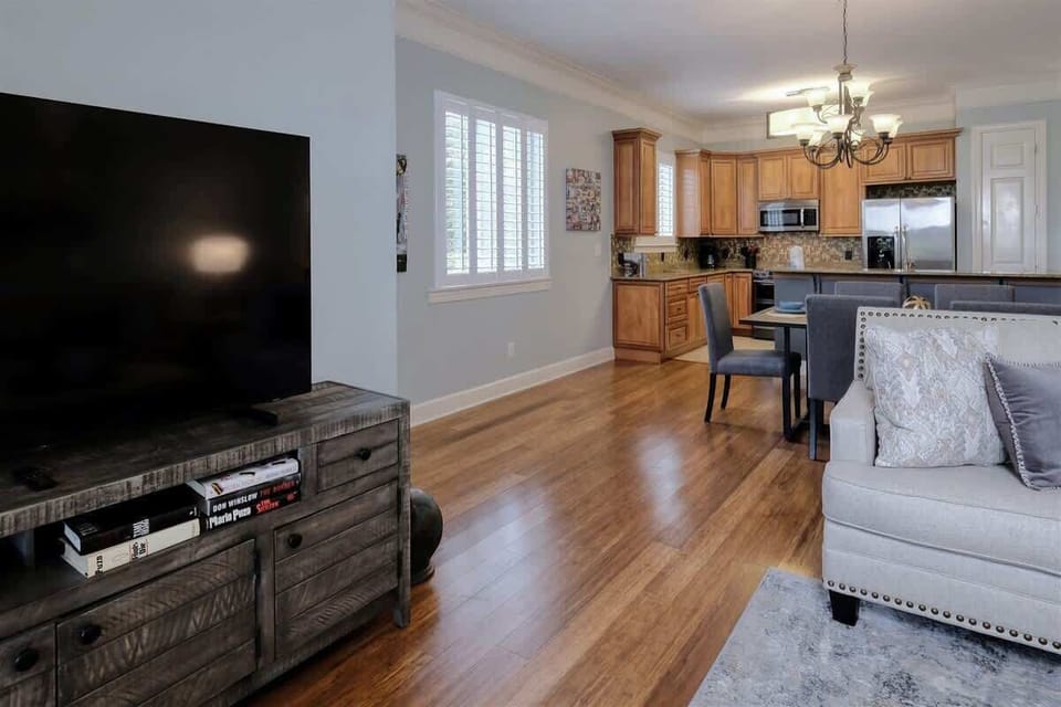 Open concept living area
