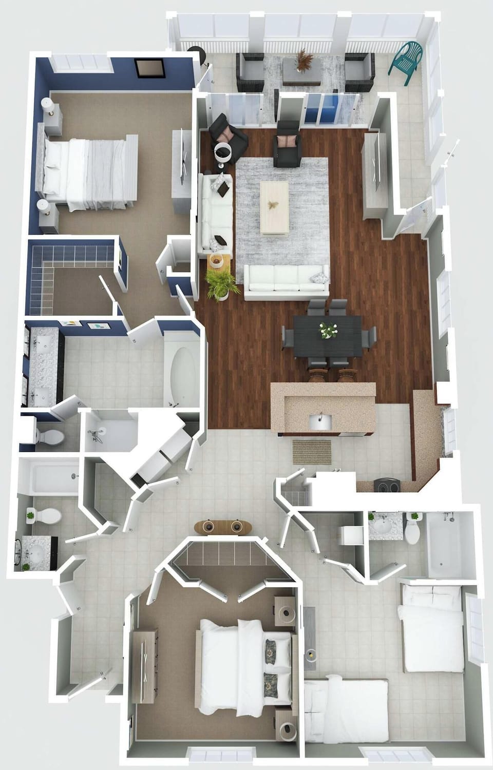 A104 floor plan