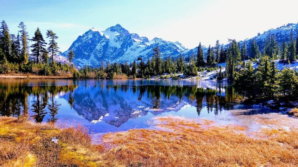 Picture Lake near Mt. Baker