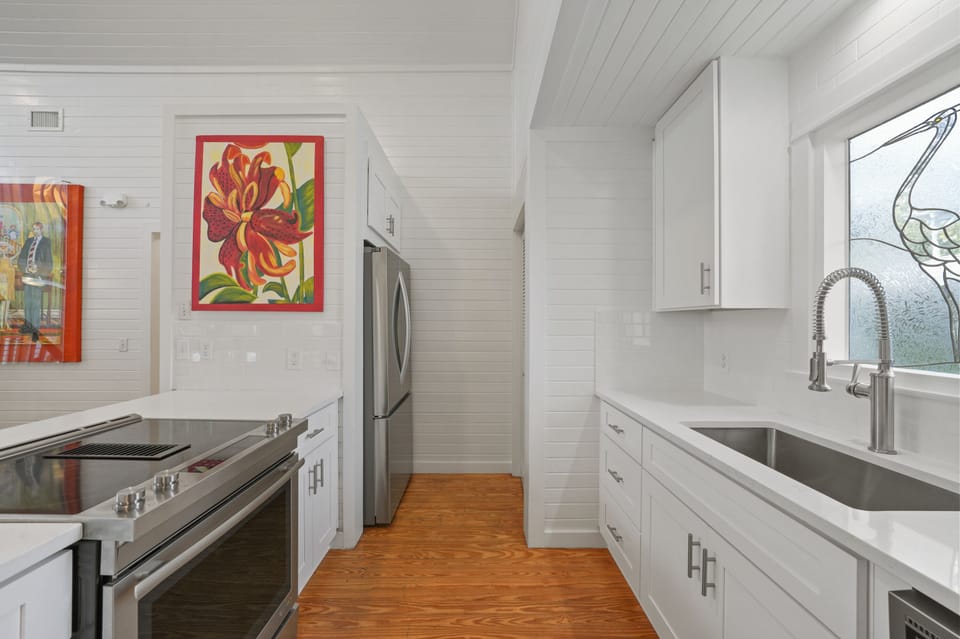 RENOVATED KITCHEN W/CUSTOM BUILT CABINETS