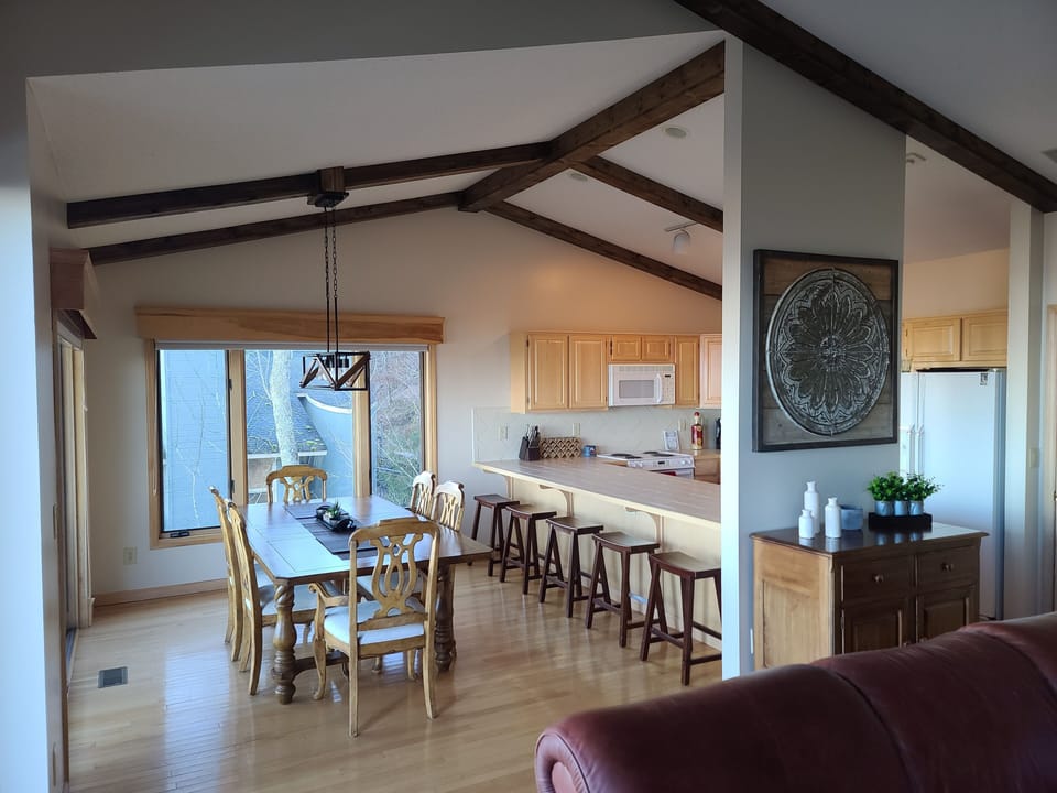 Upper level. Open living space.