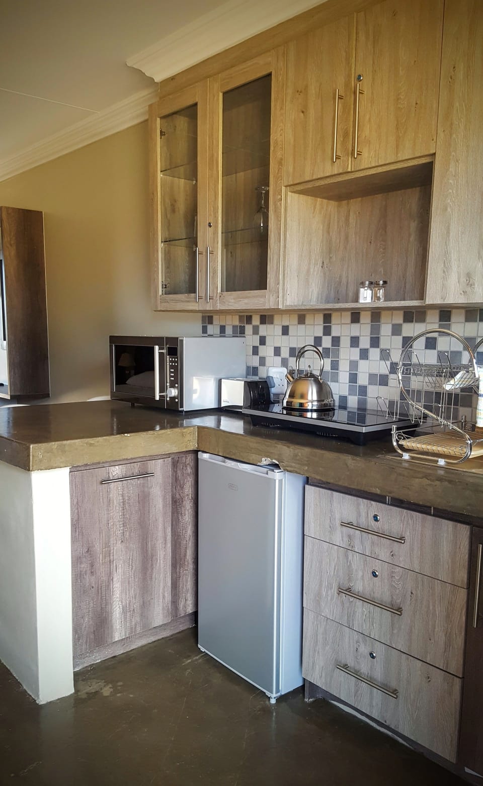 Double Room | Private kitchen | Coffee/tea maker, fridge, microwave