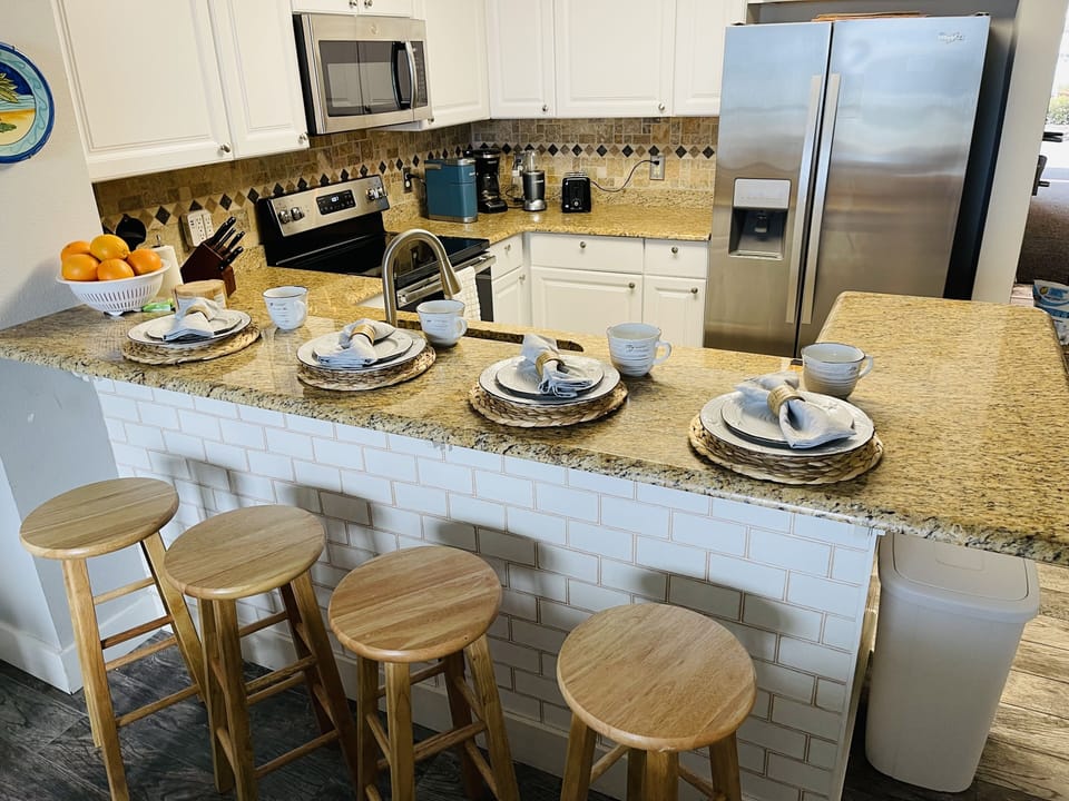 Very functional kitchen 