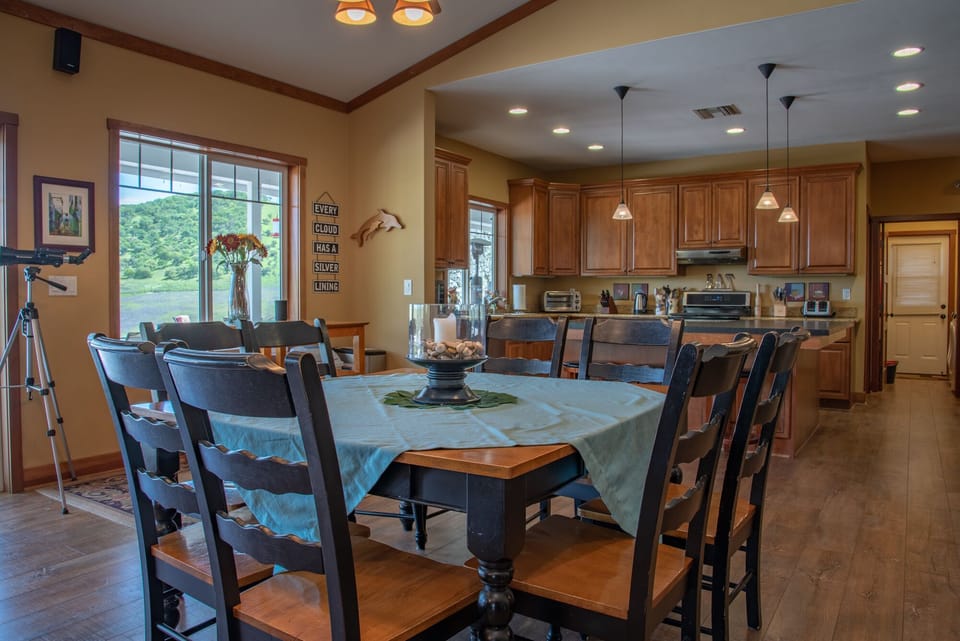 Dining Area - Dining Table with 8 Chairs