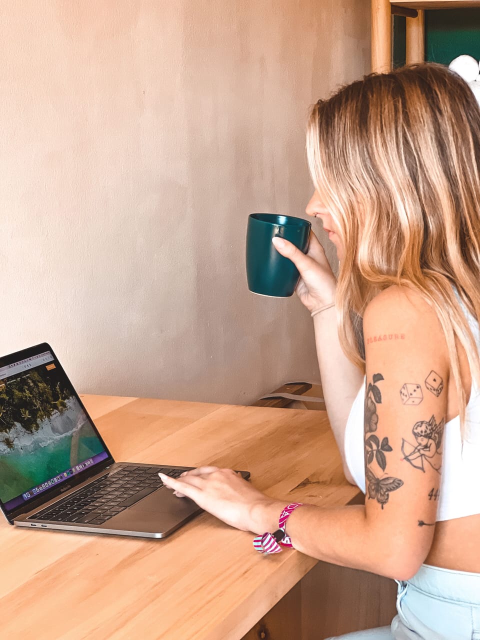 Desk, laptop workspace, blackout drapes, free WiFi