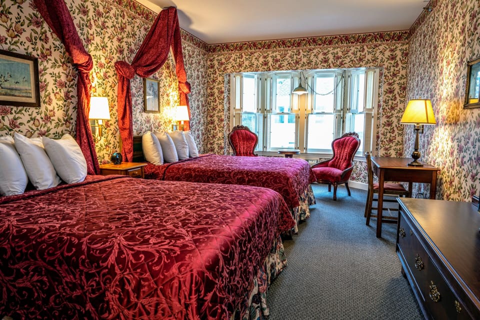 Deluxe Room, 2 Queen Beds (Standard view) | Individually decorated, individually furnished, iron/ironing board