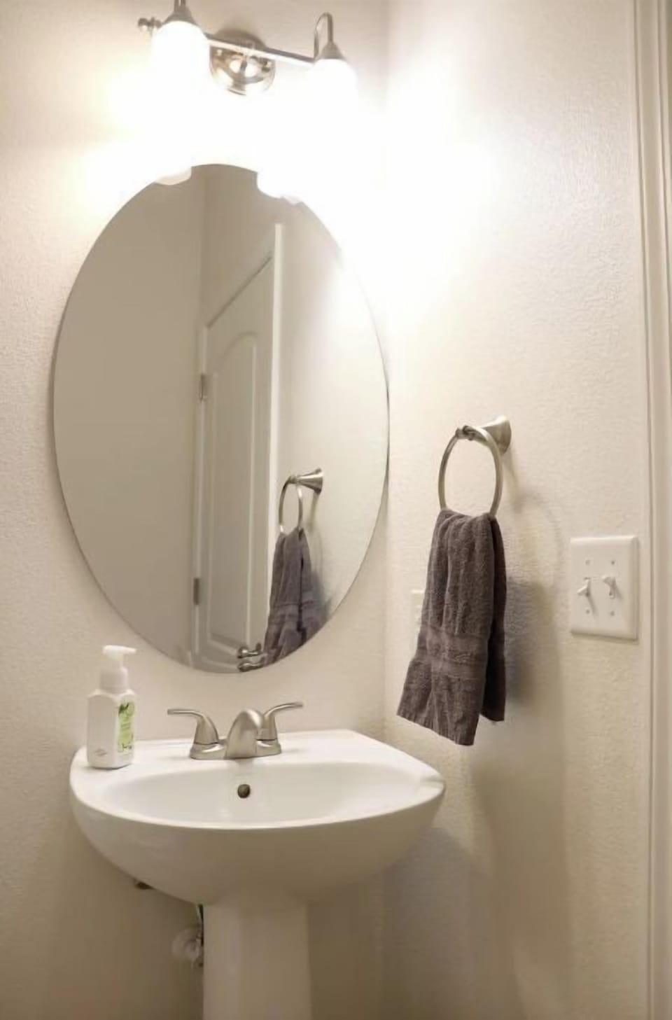 Downstairs half bathroom