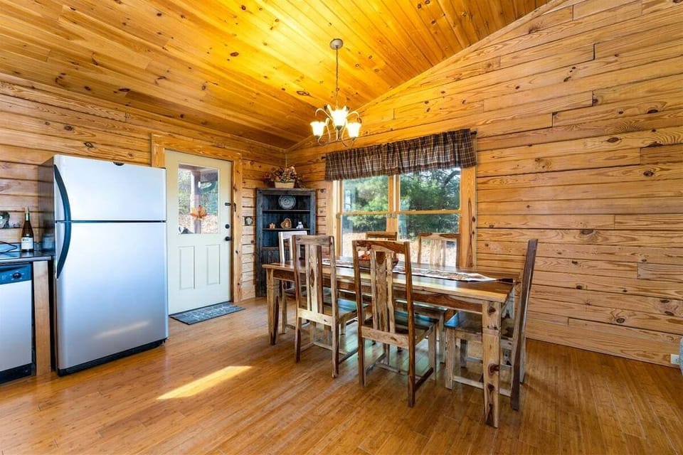 Kitchen and dining area