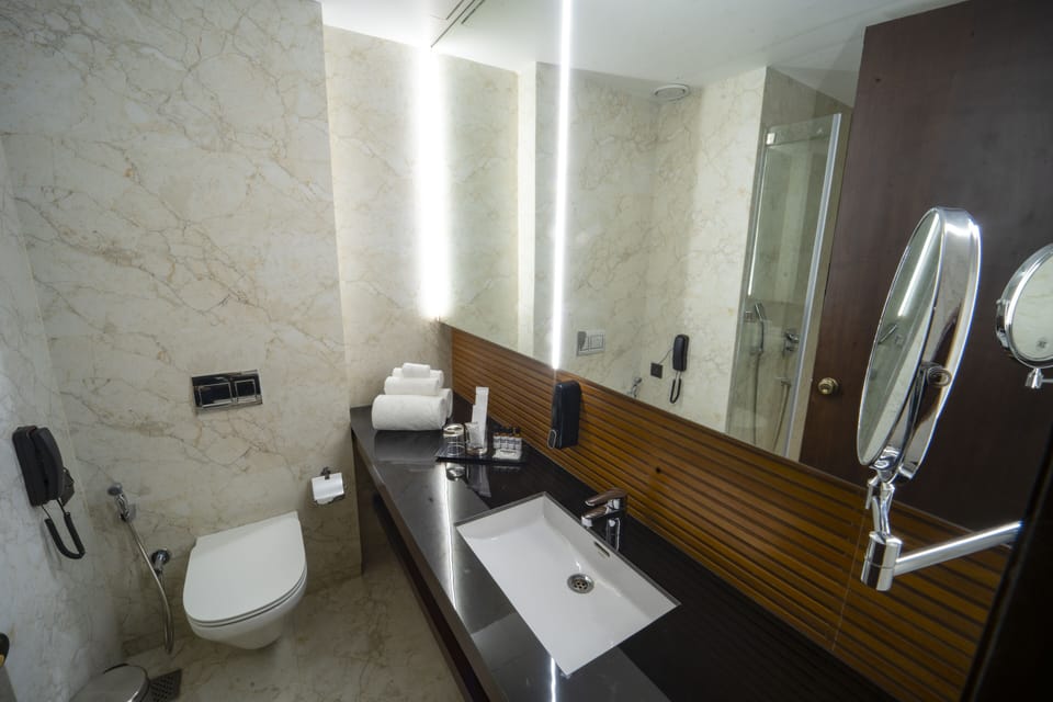 In-room safe, laptop workspace, soundproofing, iron/ironing board