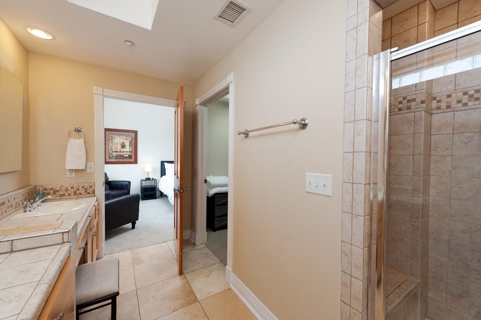 Master bathroom