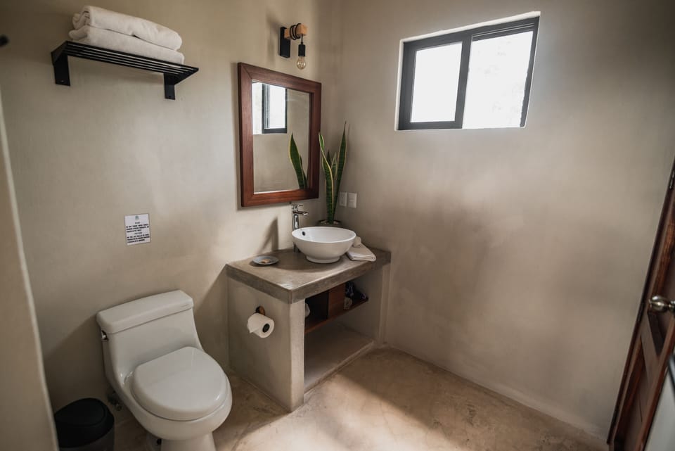 Room, 1 King Bed, Pool View | Bathroom | Shower, rainfall showerhead, hair dryer, towels