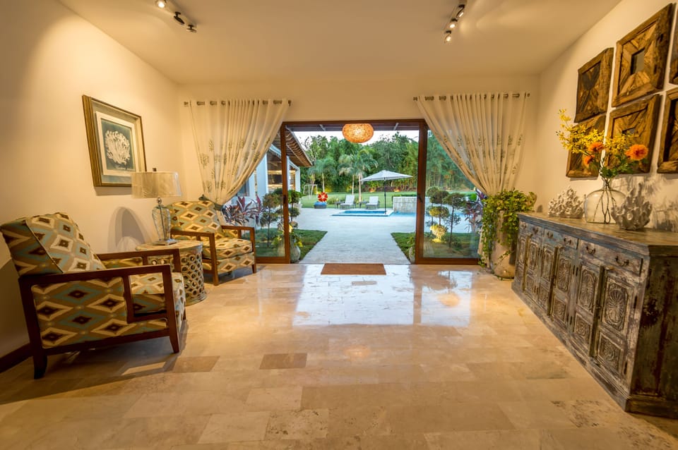 Interior entrance
