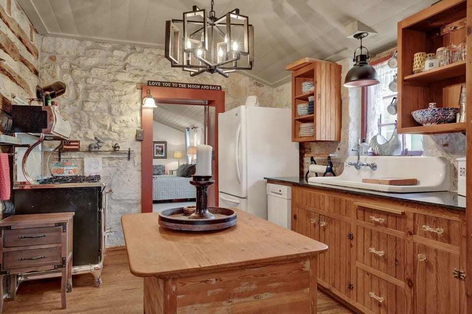Well stocked kitchen