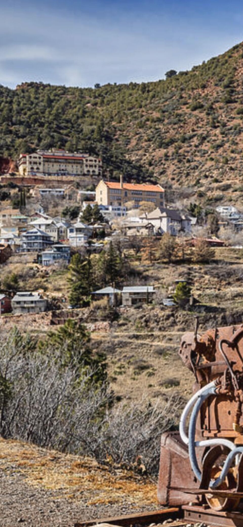Jerome, Az. Historic Western mining/ghost town. 20 miles