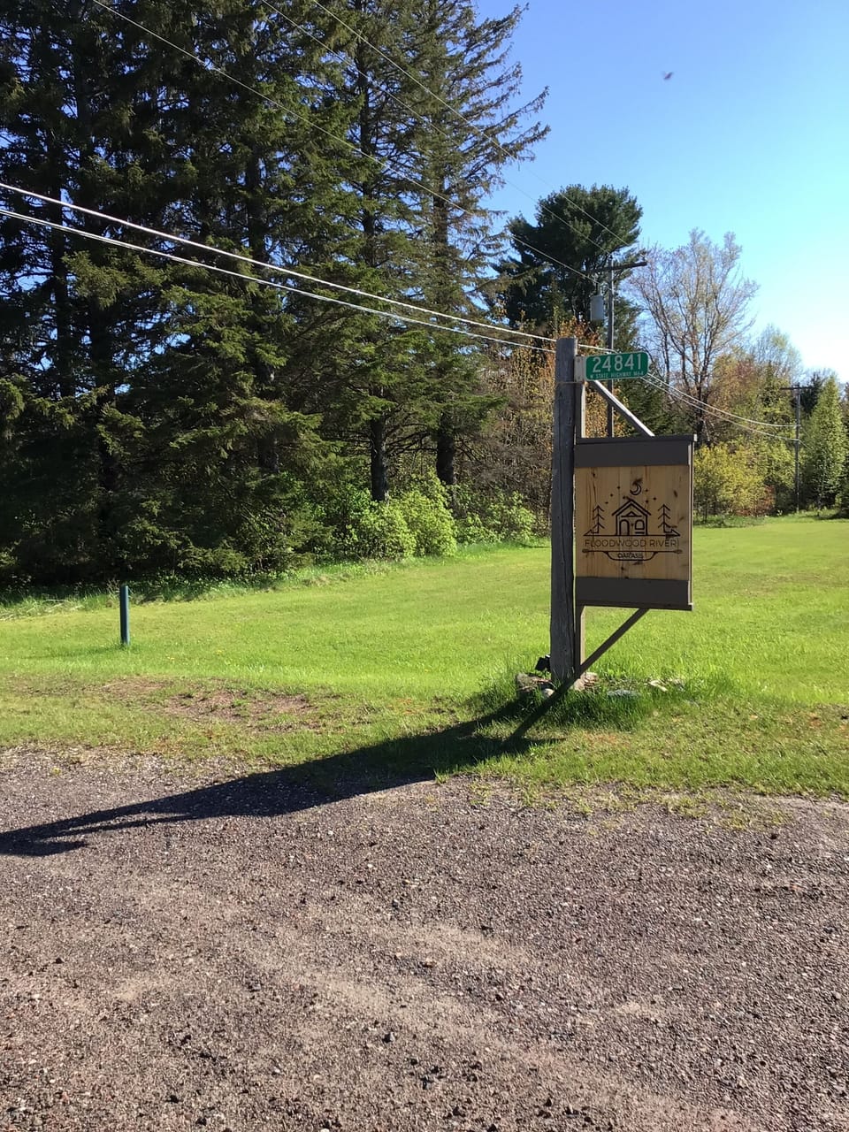 You’ll spot our sign at the road upon arrival