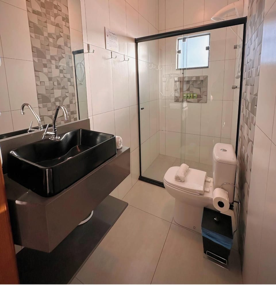Superior Quadruple Room | Bathroom | Shower, hair dryer, towels, soap