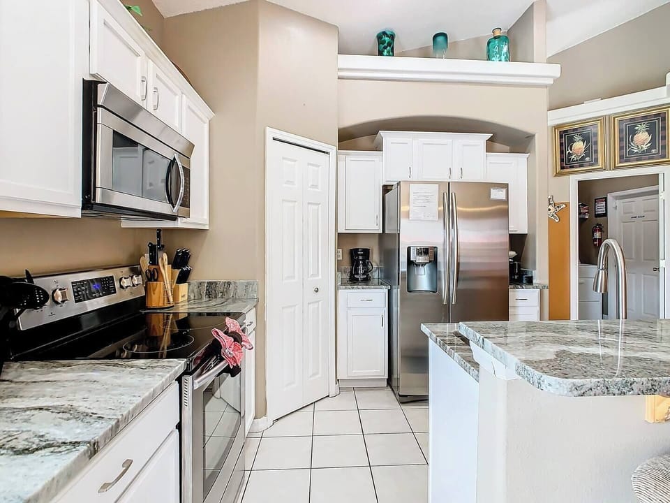 Modern kitchen amenities ensure cooking here is a breeze
