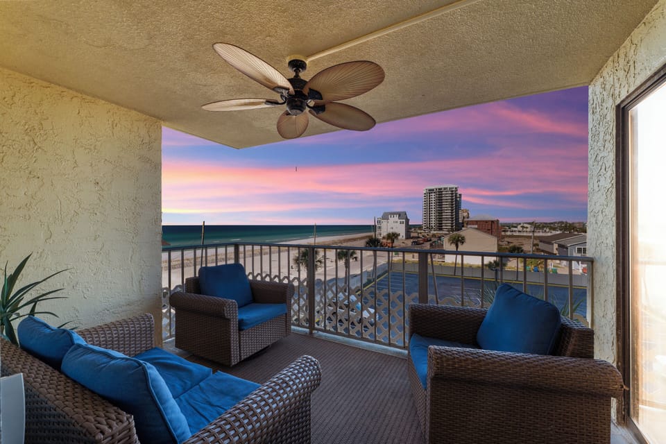 Sunset Views From The Balcony! :)