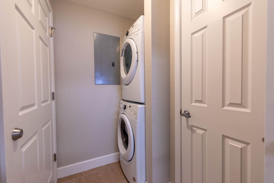 Washer and Dryer in unit