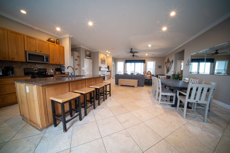 Plenty of open space for entertaining