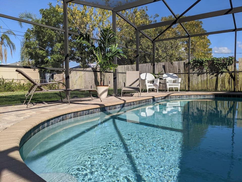 Relax in your Private Heated Pool.