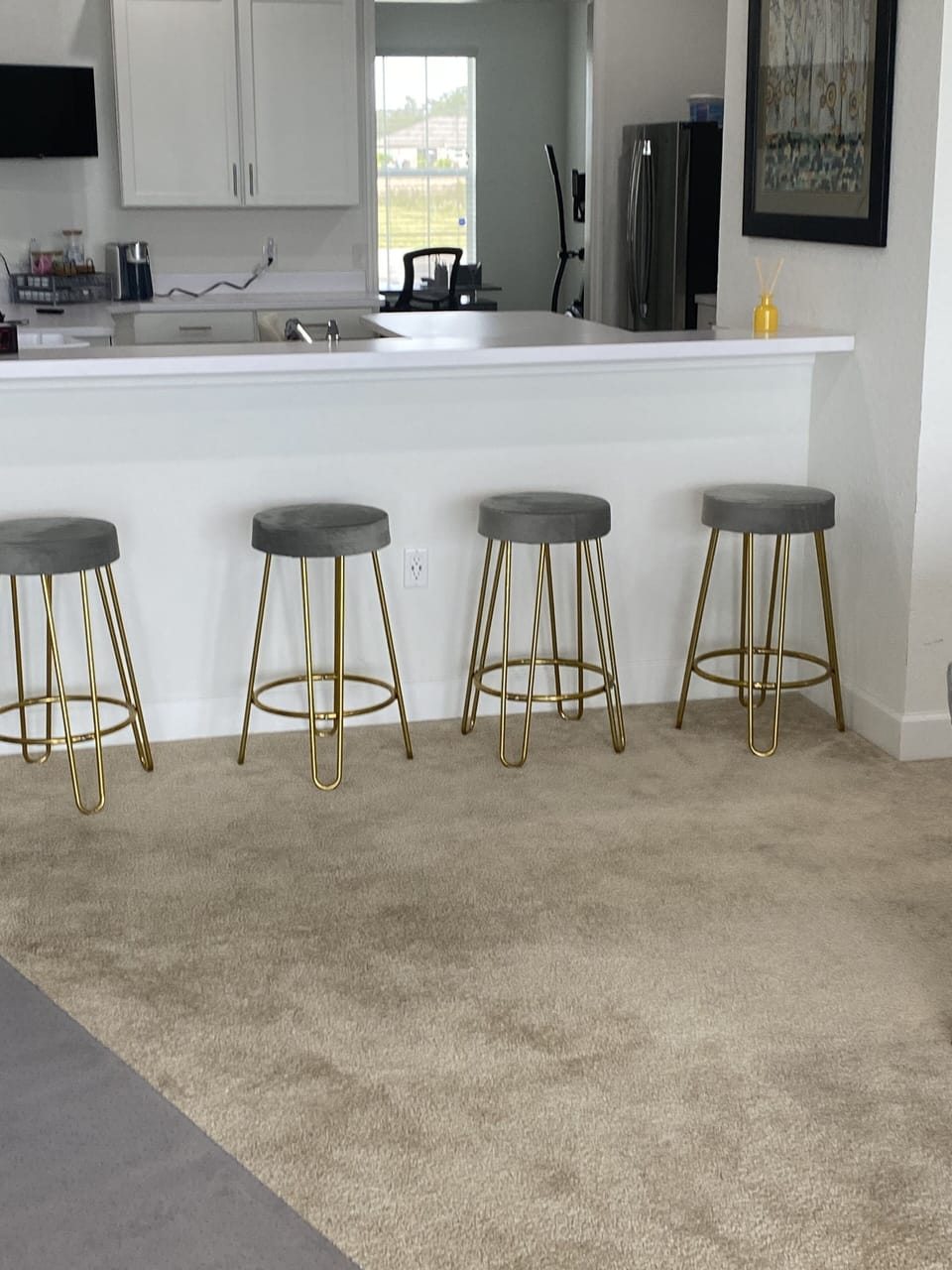Extra kitchen dining seating