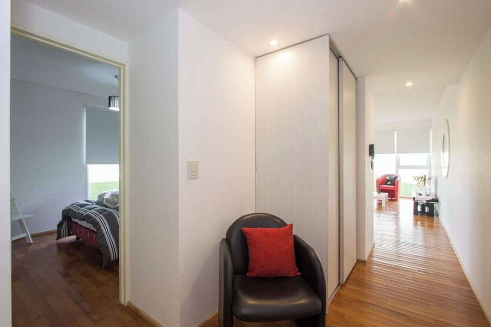 Apartment, 1 Queen Bed with Sofa bed, Balcony, Mountain View | Living area | 43-inch Smart TV with cable channels, TV