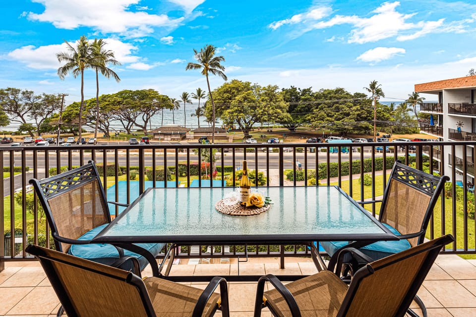 Enjoy a morning coffee or evening mai tai on your private lanai