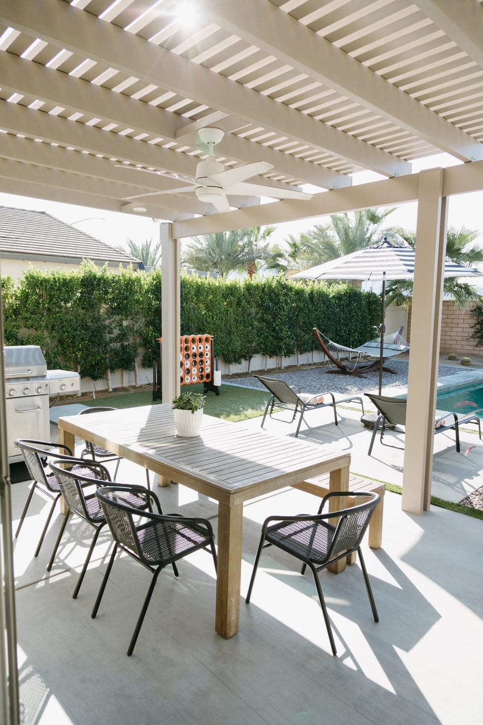 Outdoor dining