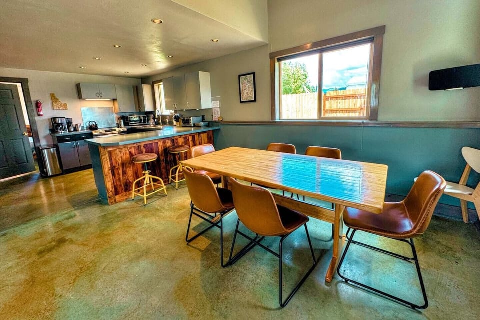 The open concept means no one ever has to be left out of the fun in this home.