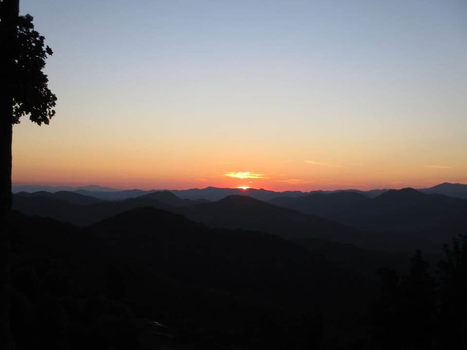 Magical Sunset from the condo