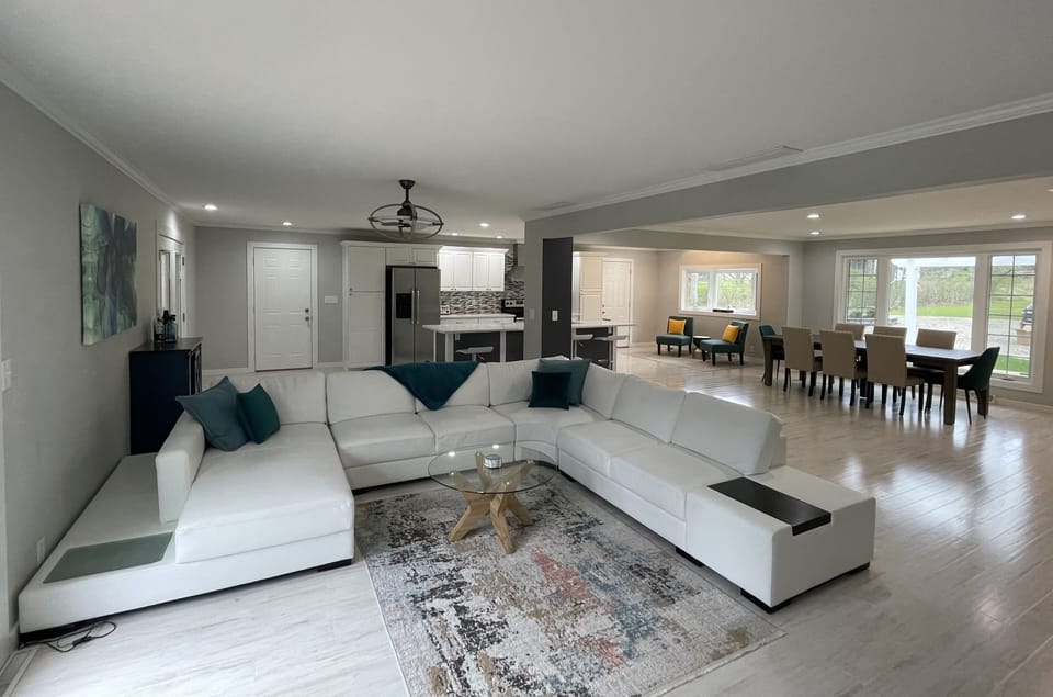 Living Room area with space for entertaining