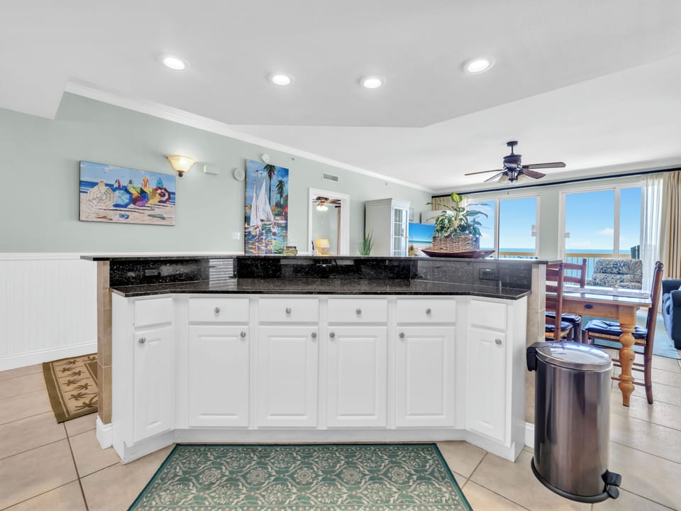 Large kitchen island
