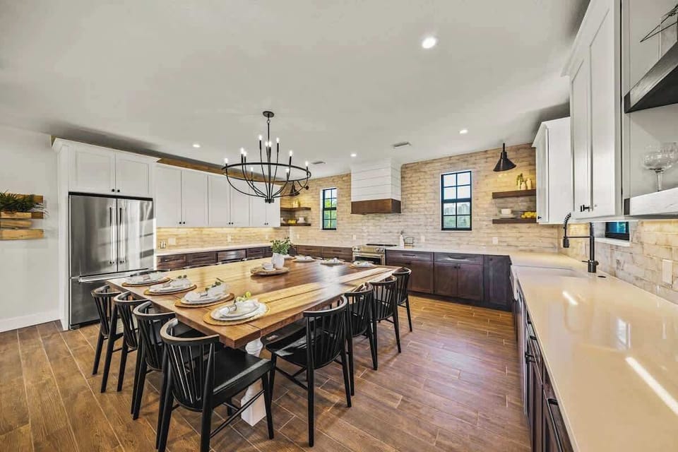 Kitchen and Dining Area