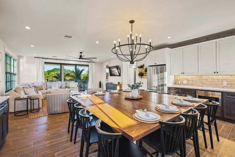 Kitchen and Dining Area