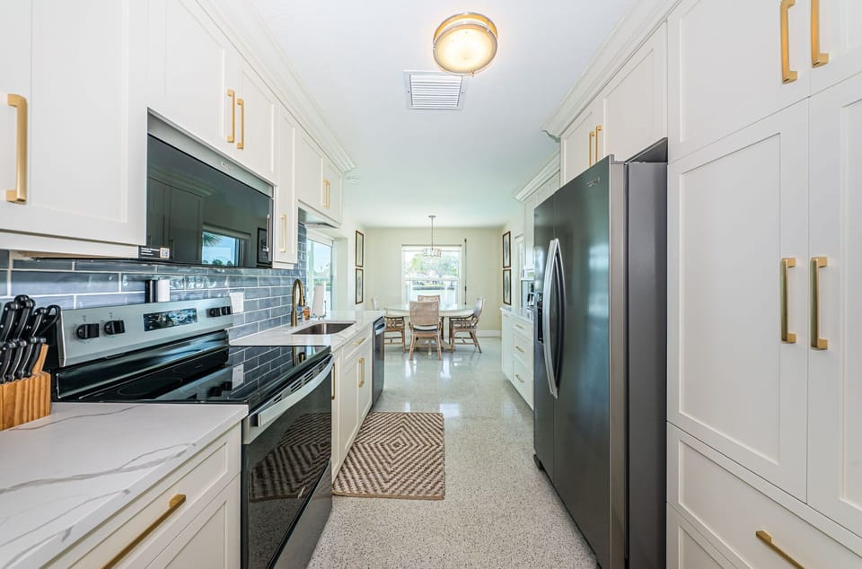 All new appliances and cabinetry with attractive finishes