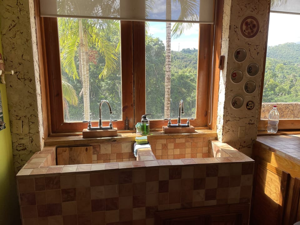 House | Private kitchen | Full-size fridge, microwave, stovetop, toaster oven