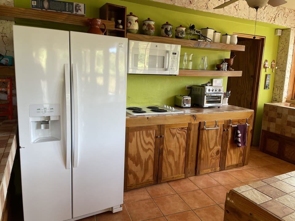 House | Private kitchen | Full-size fridge, microwave, stovetop, toaster oven