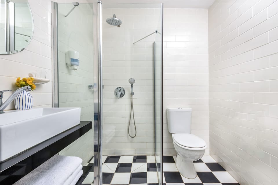 Large Classic Room | Bathroom | Shower, free toiletries, towels