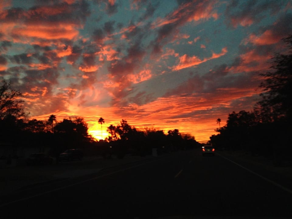 Our Sangria Skies—Arizona has the most beautiful sunsets!