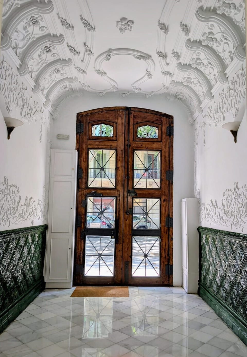 Building entrance