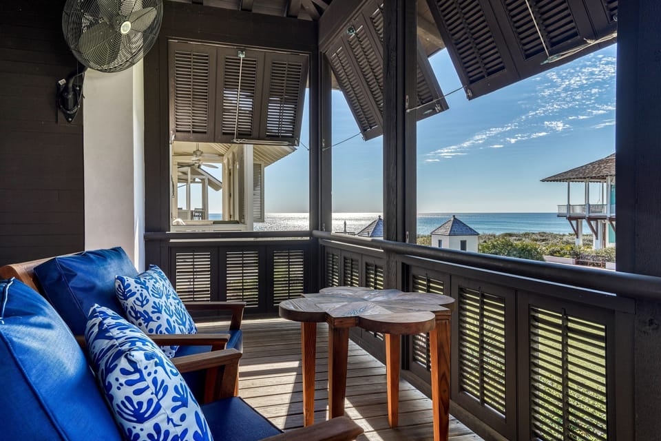 Gulf view from 2nd Floor balcony