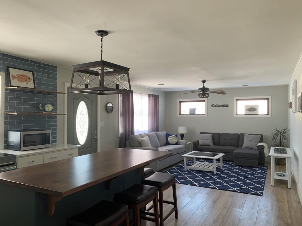 Kitchen to Living Room View