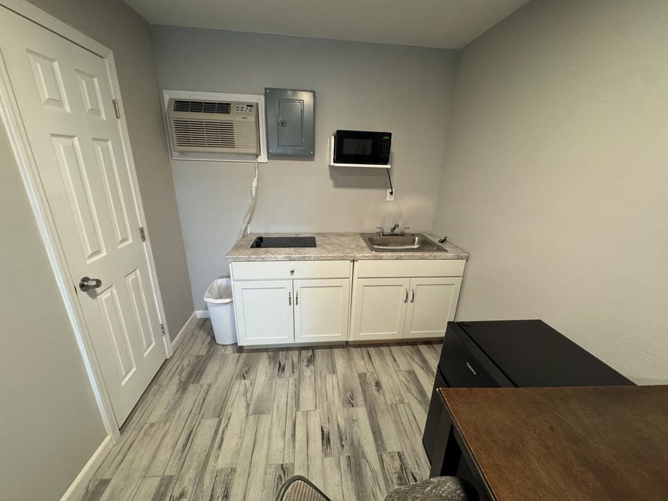 Desk, blackout drapes, iron/ironing board, free WiFi