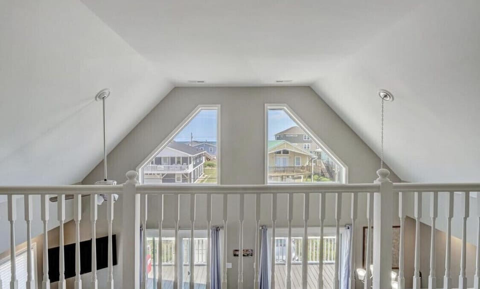 Beach view from the Loft area.
