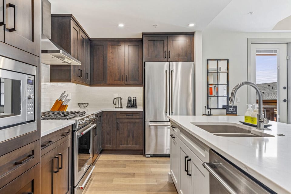 Kitchen with Gas Range