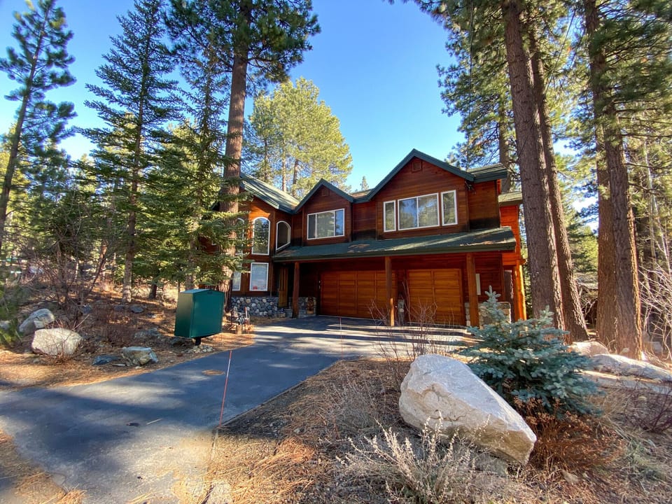 A beautiful and spacious cabin in the Angora Highlands area of South Lake Tahoe.